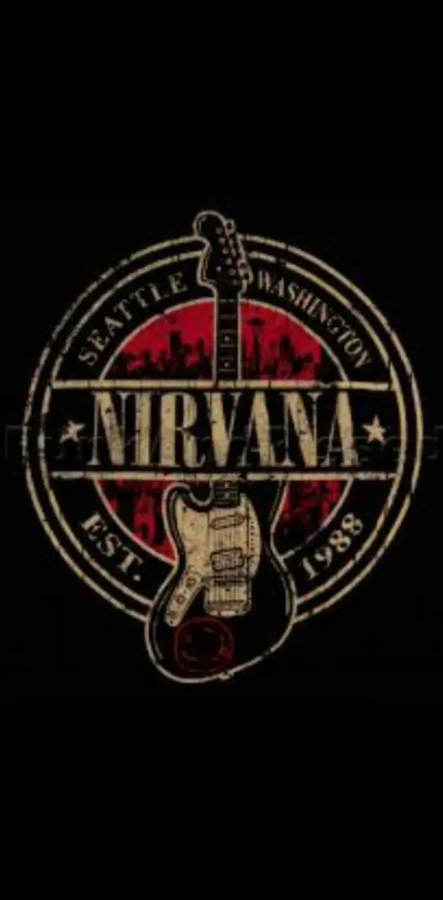 nirvana band logo wallpaper