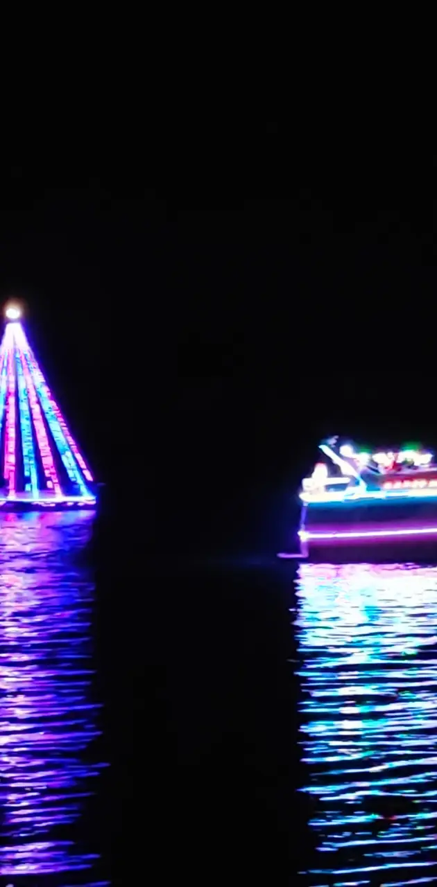 Christmas boats