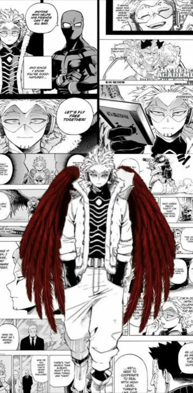 Hawks en el manga