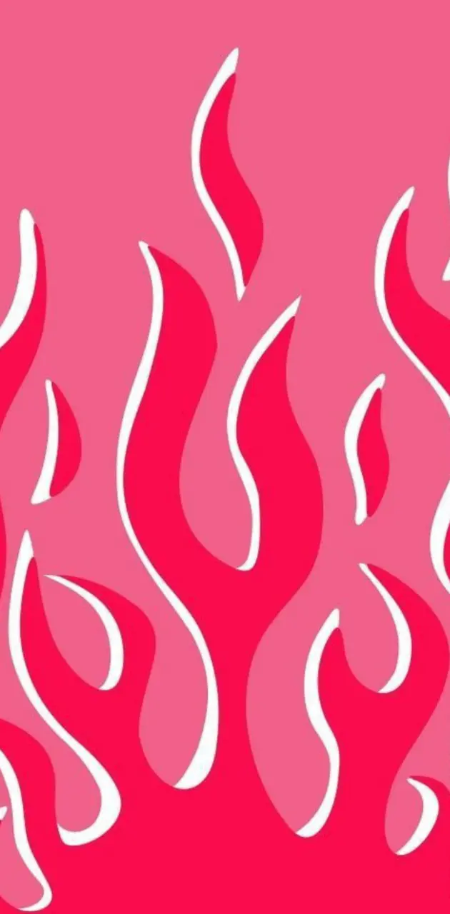 Flames pink