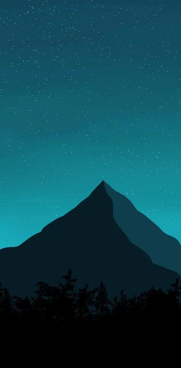 montaña minimalista