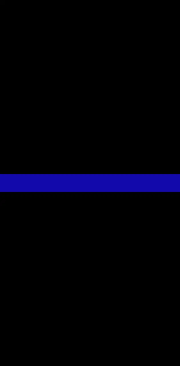 The thin blue line