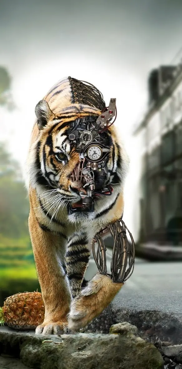 Cyborg Tiger