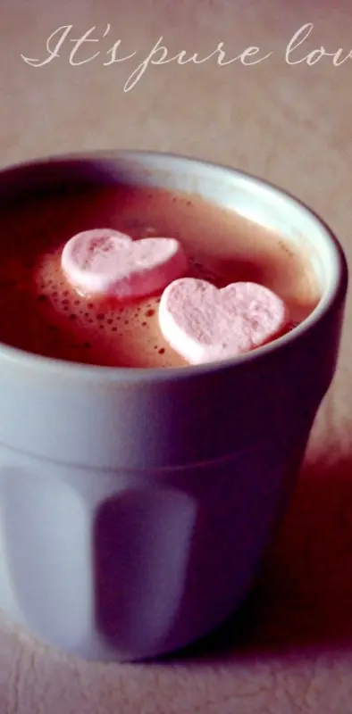 coffee with hearts