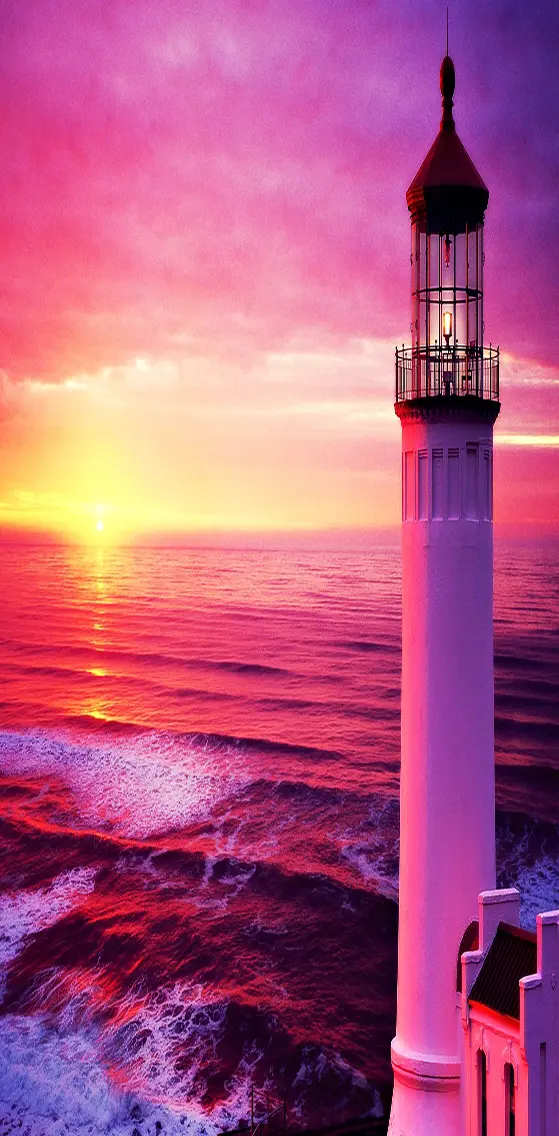 Lighthouse  Sunset