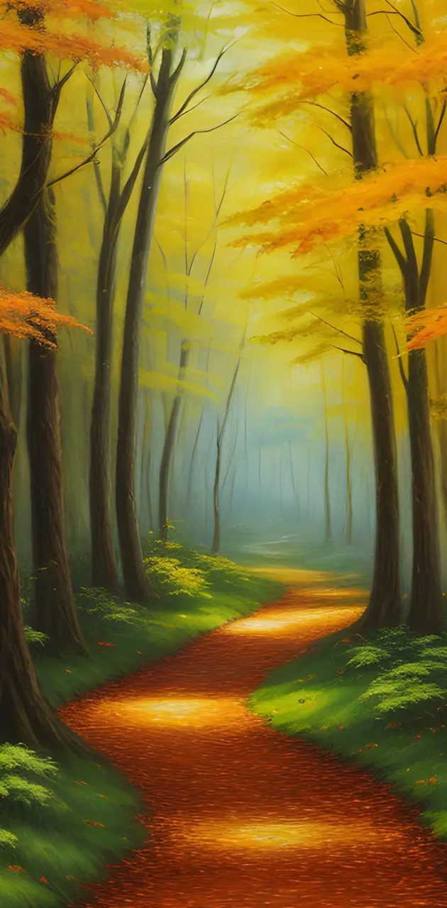 Path thru woods