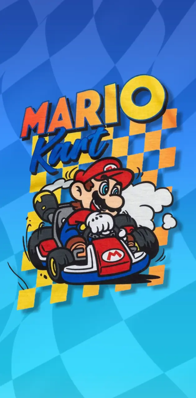 Mario Kart catoon