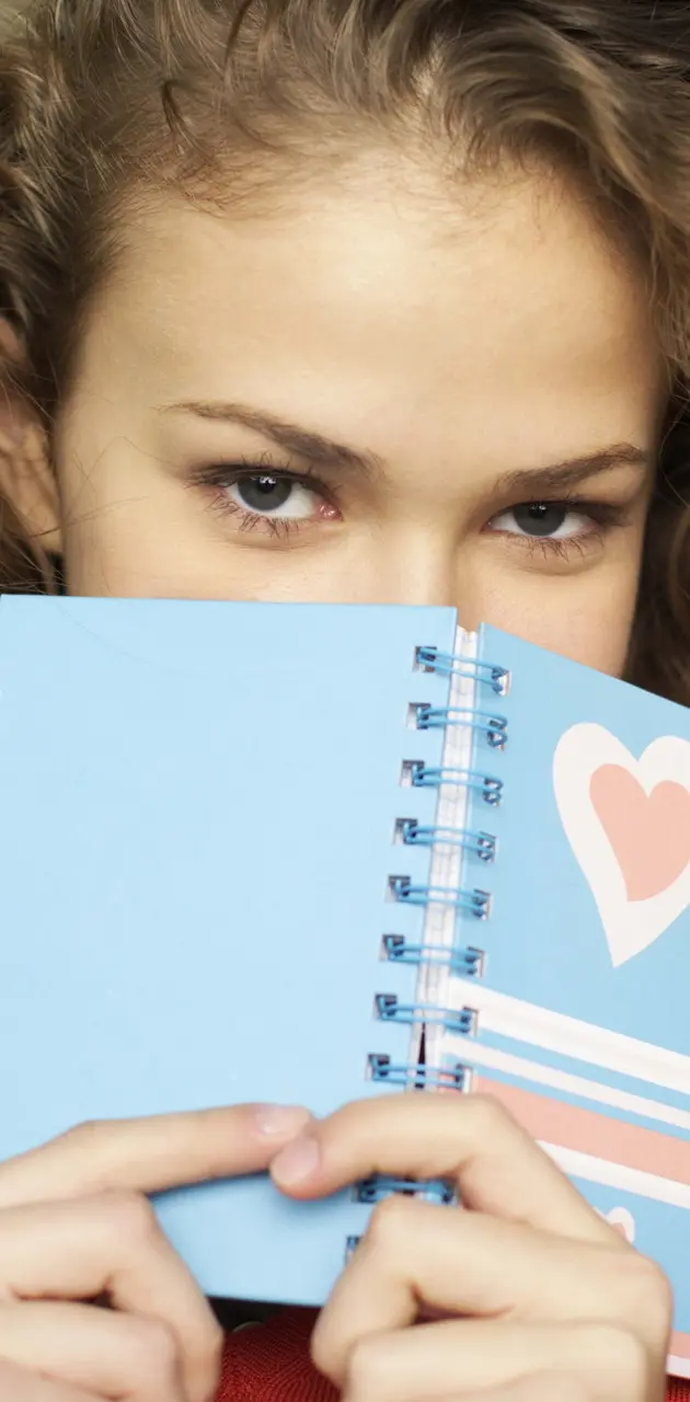 Girl Notebook Love