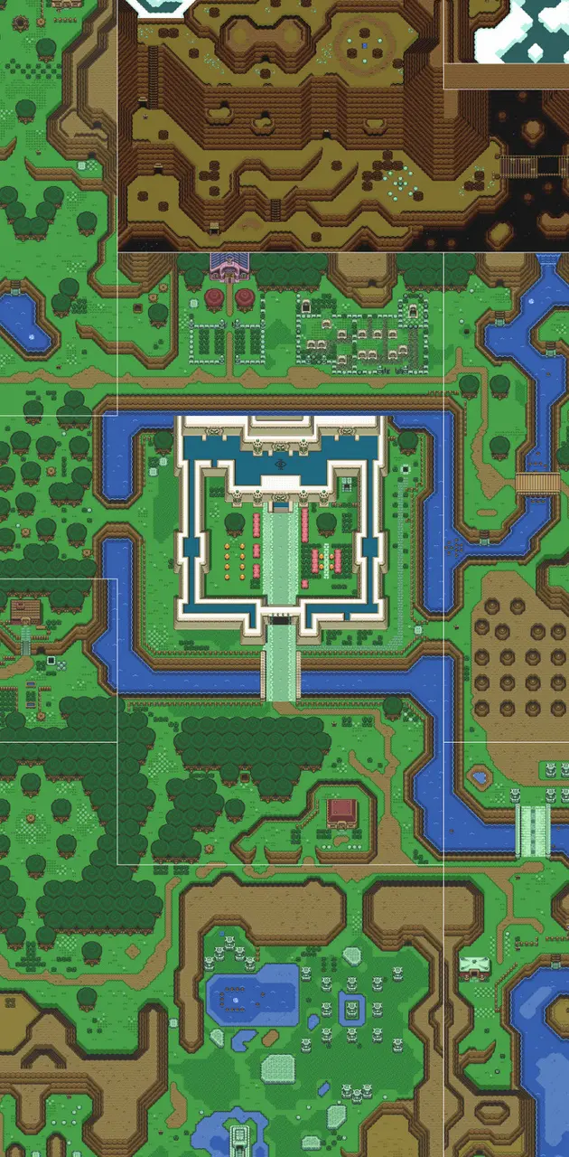 Link To The Past Map