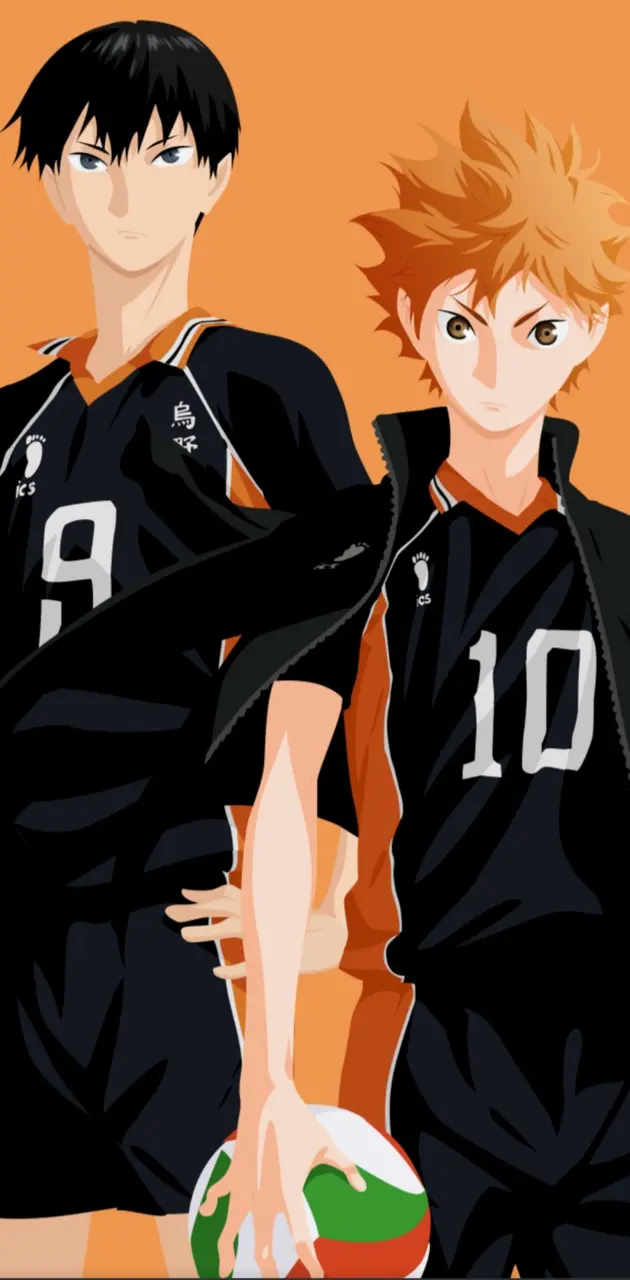 Kageyama and Hinata wallpaper by Nezuko_was_here - Download on ZEDGE™ | c1cc