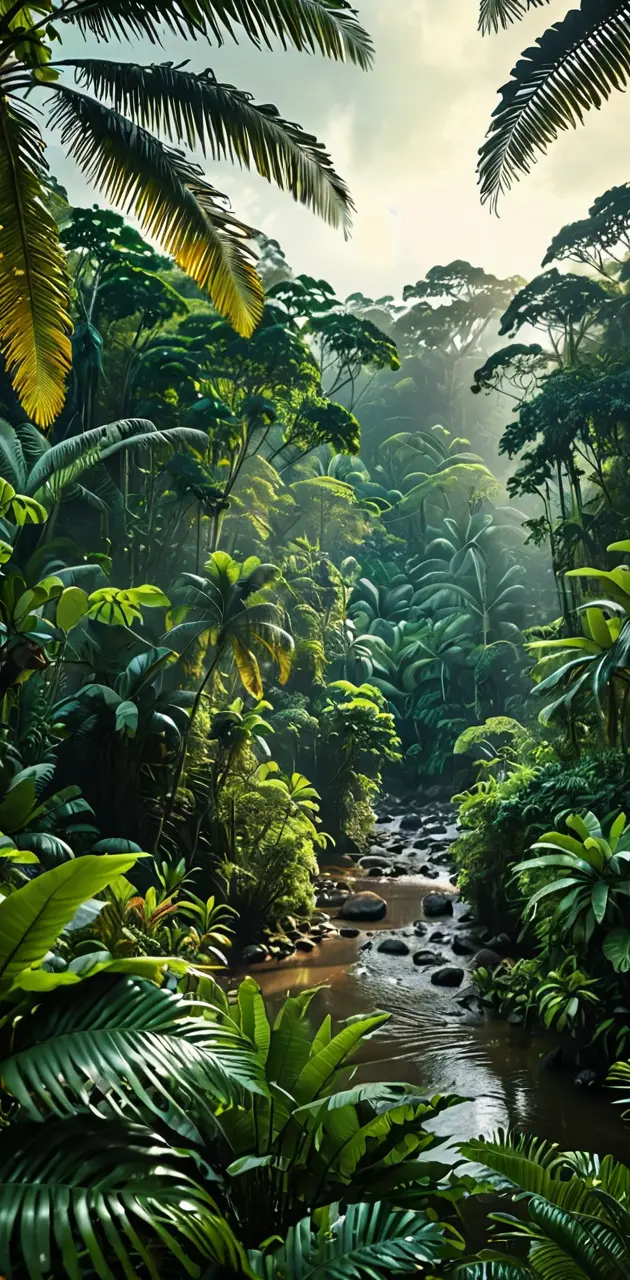 Charming Topical Rainforest 