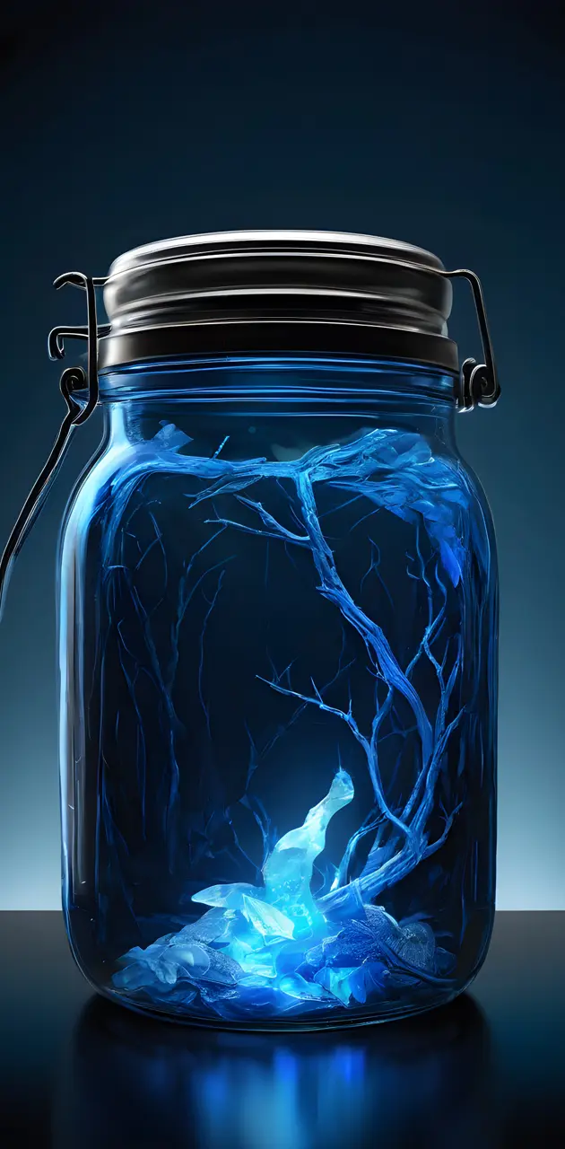 blue jar