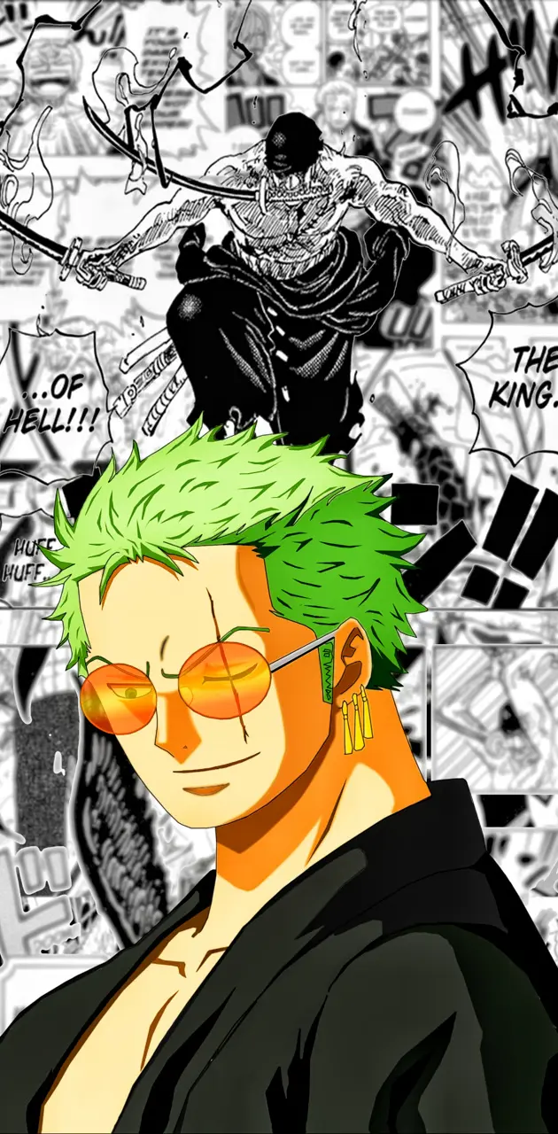 Zoro - King of Hell wallpaper by Tathagatmaitray - Download on ZEDGE™ | 397f