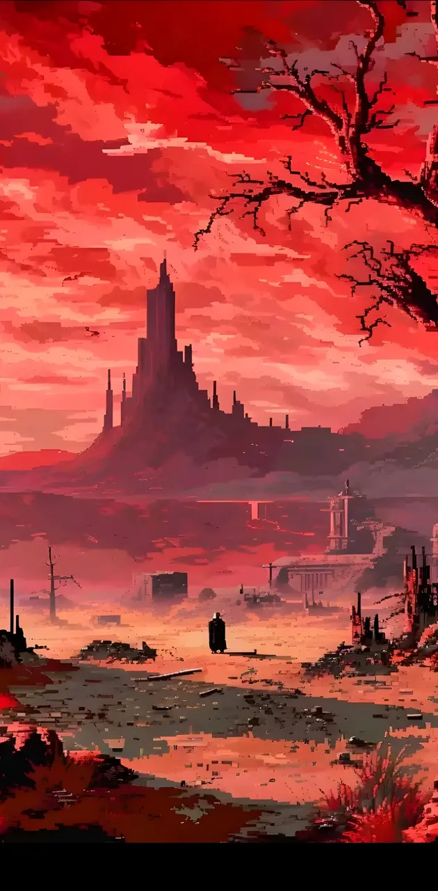 scarlet wasteland
