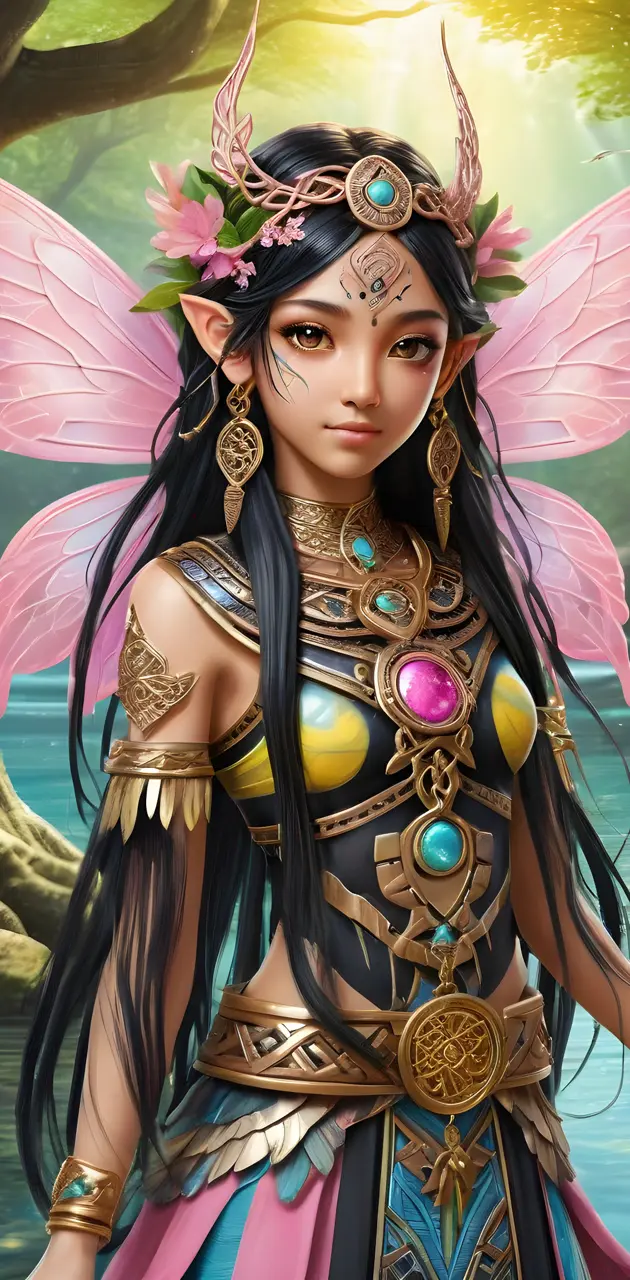 Aztec fairy elf