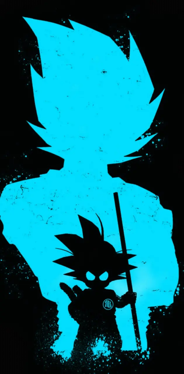 Goku evolution blue1