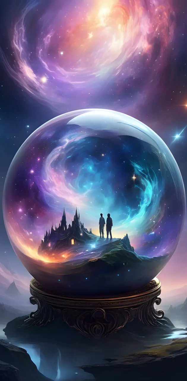 world in a ball