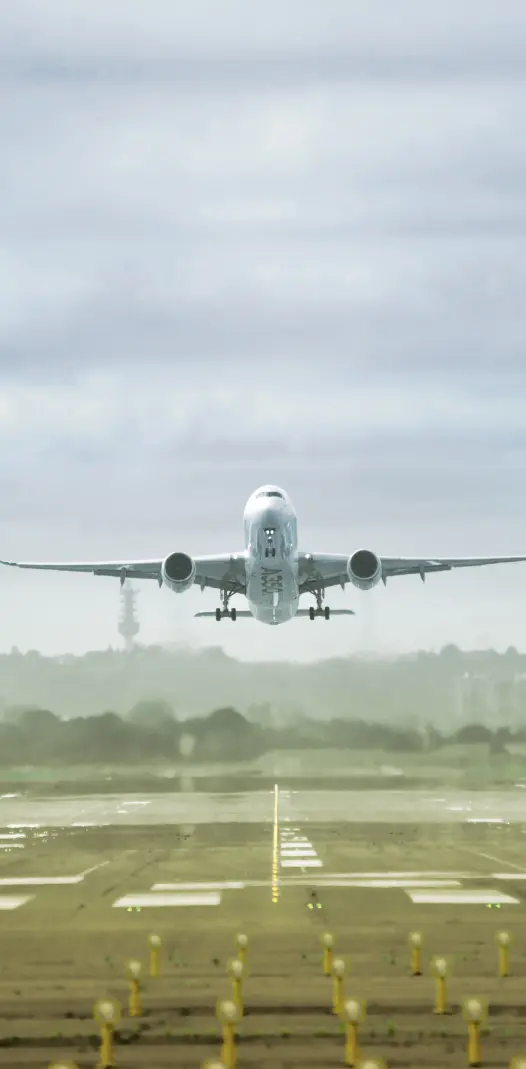 Airbus 350 take off