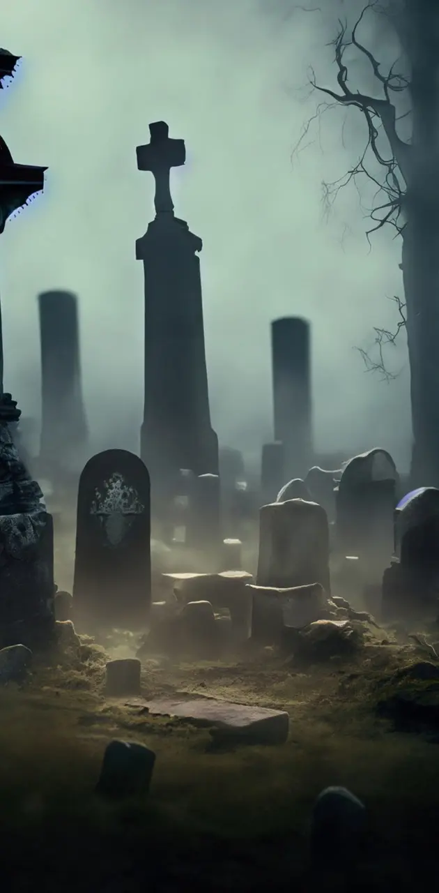 Halloween Cemetery