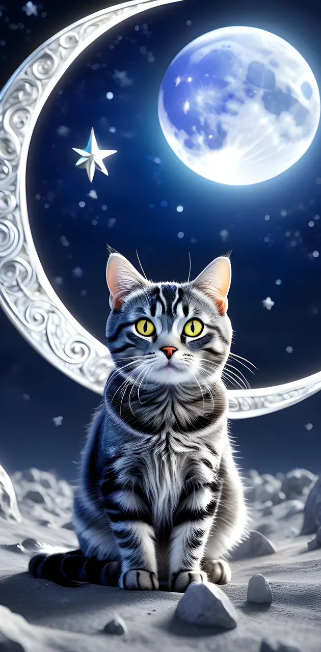 Cat Moon Sickel