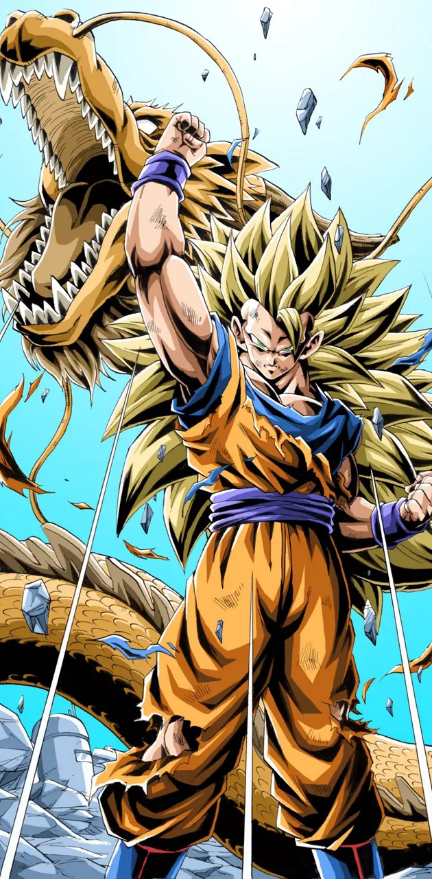 Goku SSJ 3 wallpaper by DanielCasgriGX - Download on ZEDGE™