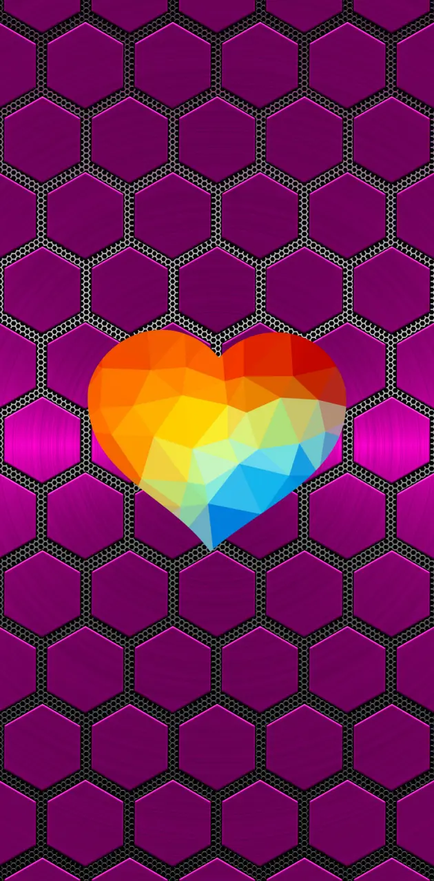 Colored Heart