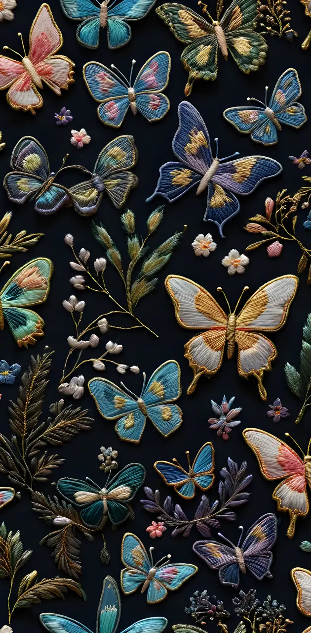 butterfly Embroidery