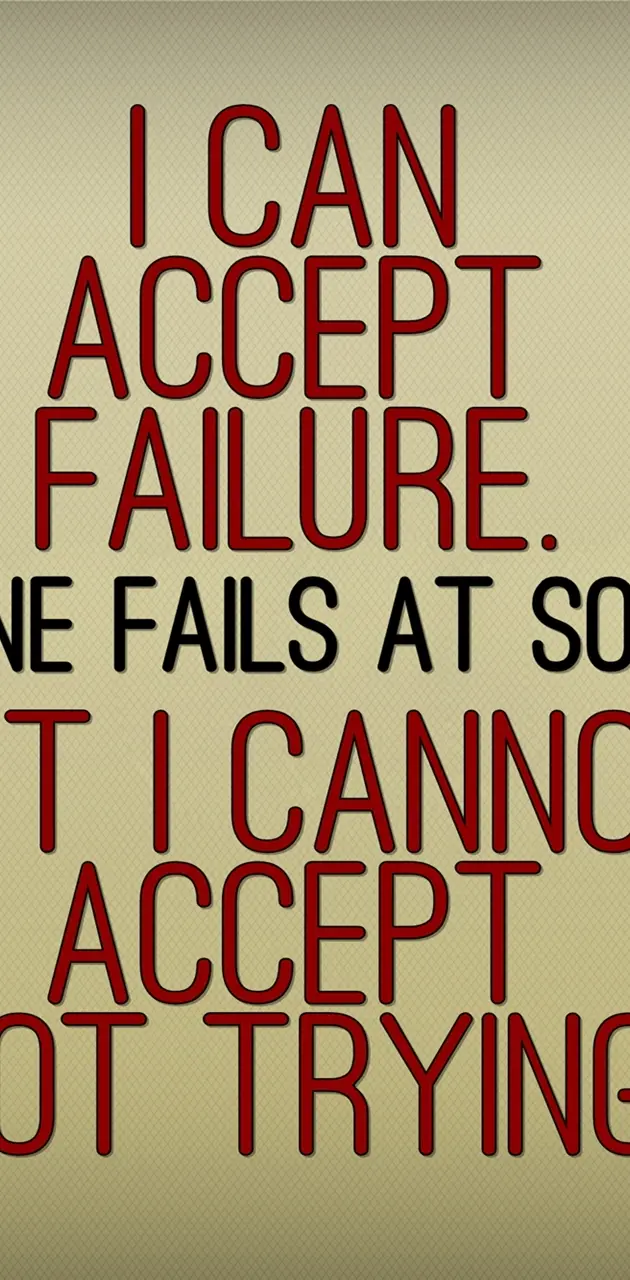 accept failure