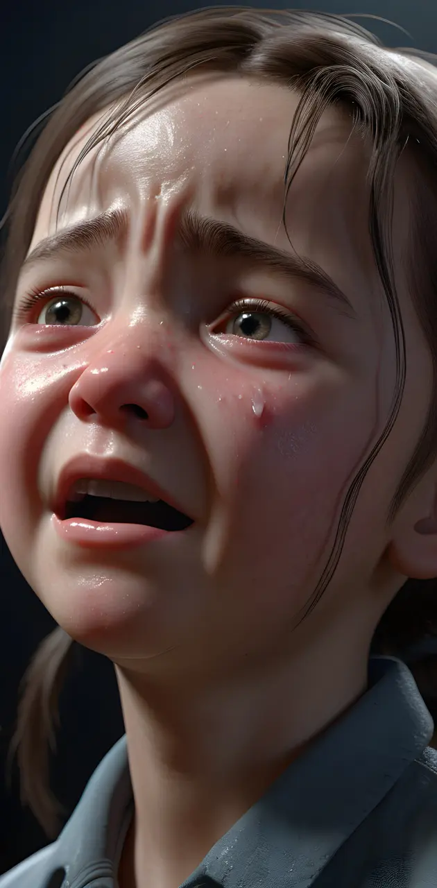 Crying Little Girl