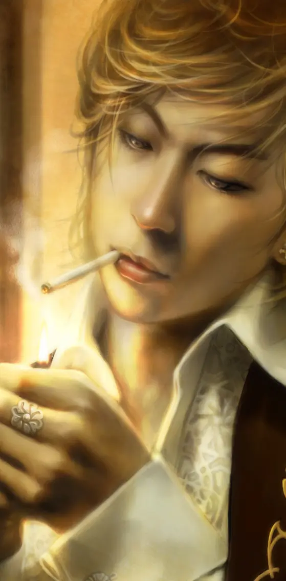 Fantasy Girl Smoking