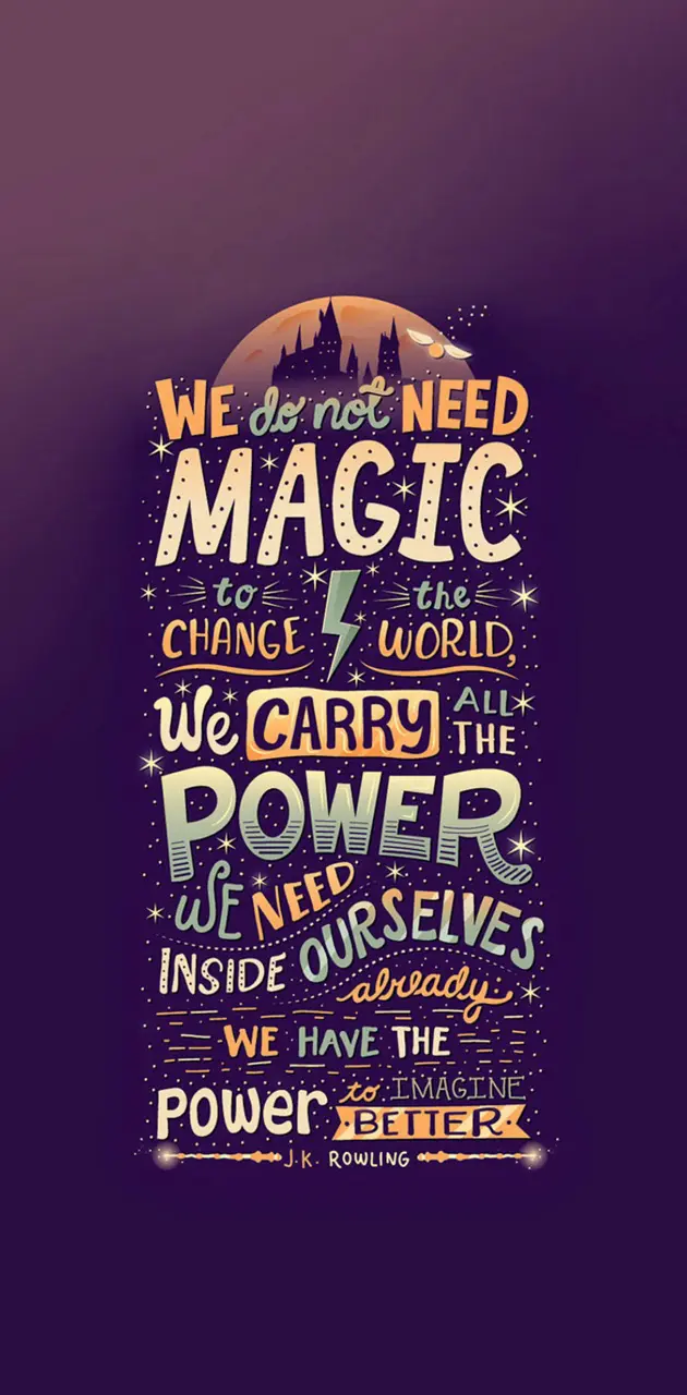 We dont need magic