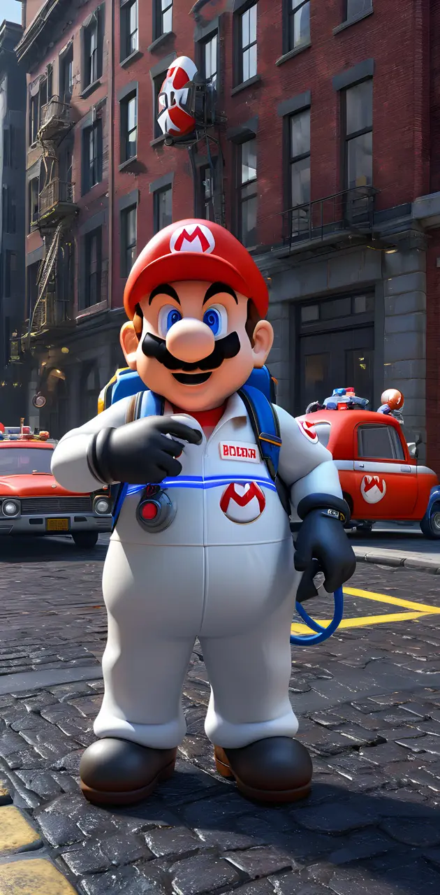 Mario is Ghostbusters