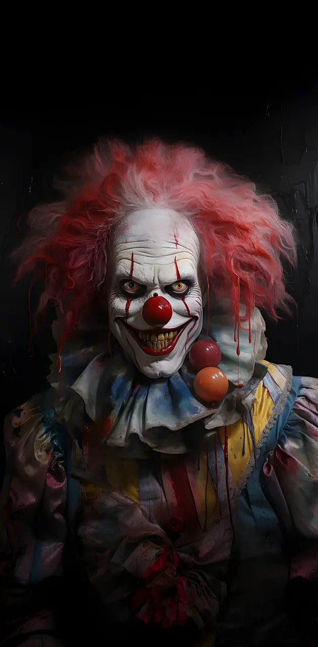 Evil Spooky Clown