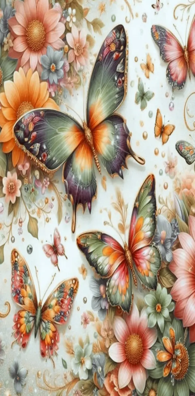 Antique Butterfly