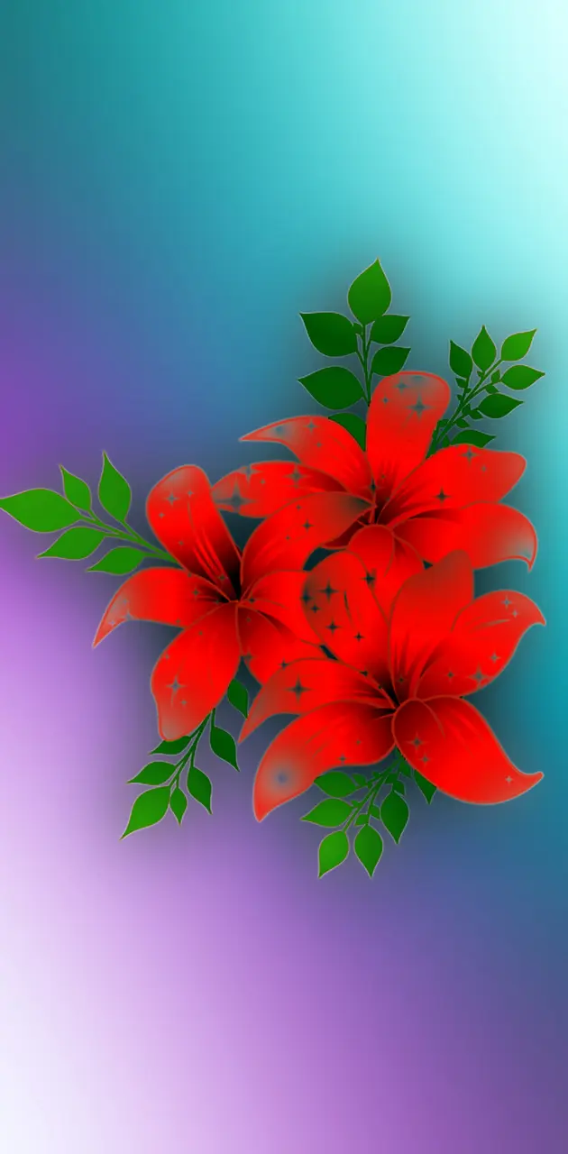 fleurs rouge 2