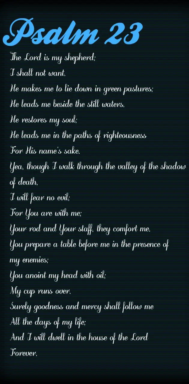 Psalm 23