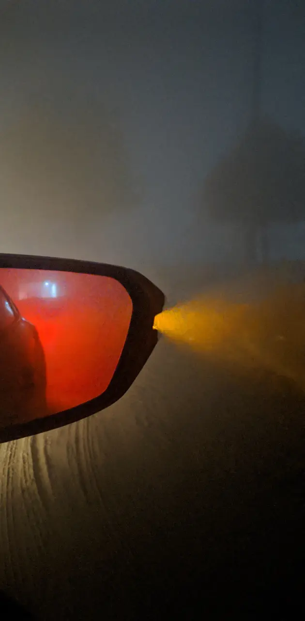 Fog car mirror