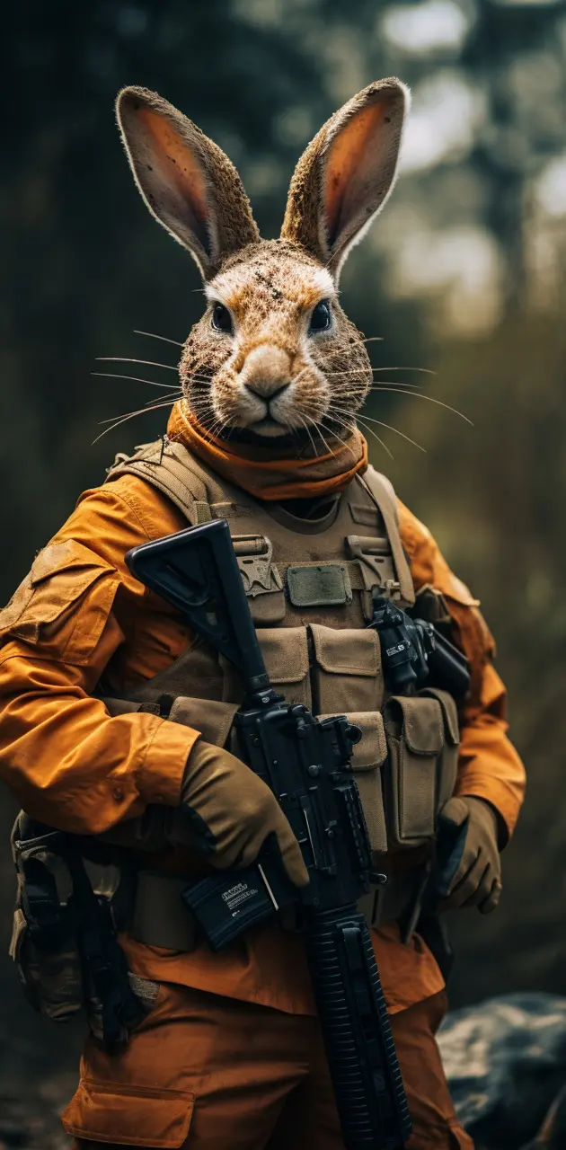 Hare soldier