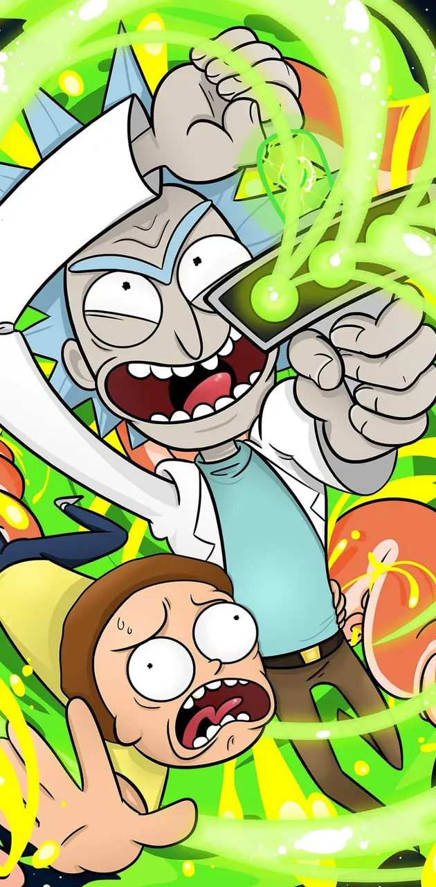 Rick and Morty Portal Wallpapers