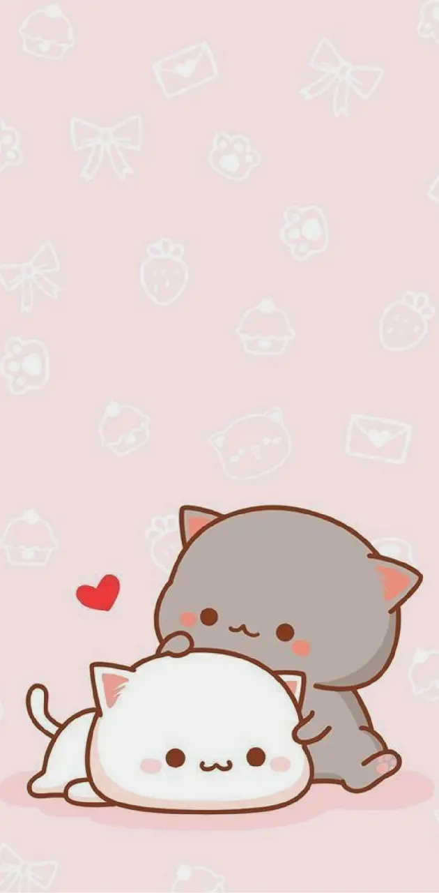 Cute cats wallpaper by Malakj13 - Download on ZEDGE™ | 3870
