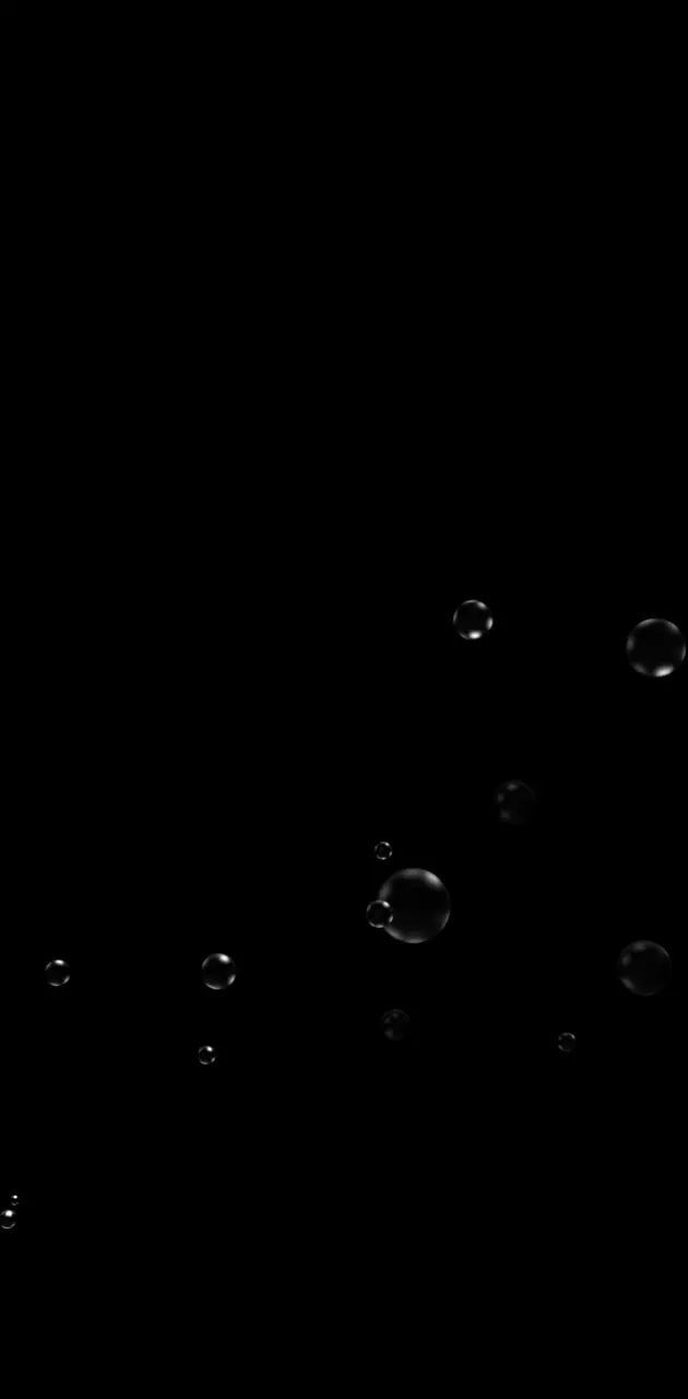 Black Bubbles
