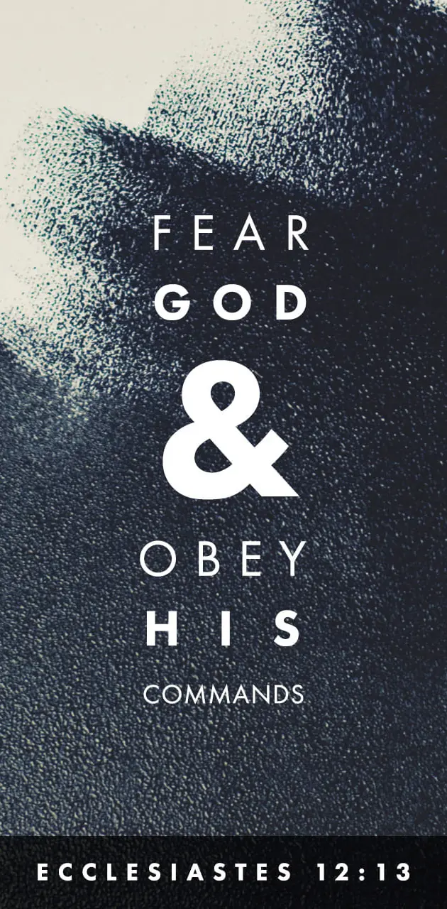 Fear and obey