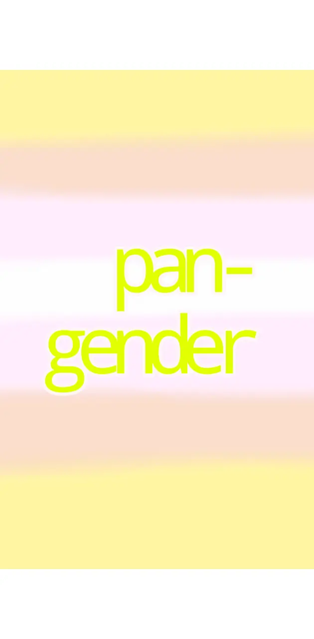 Pan-gender