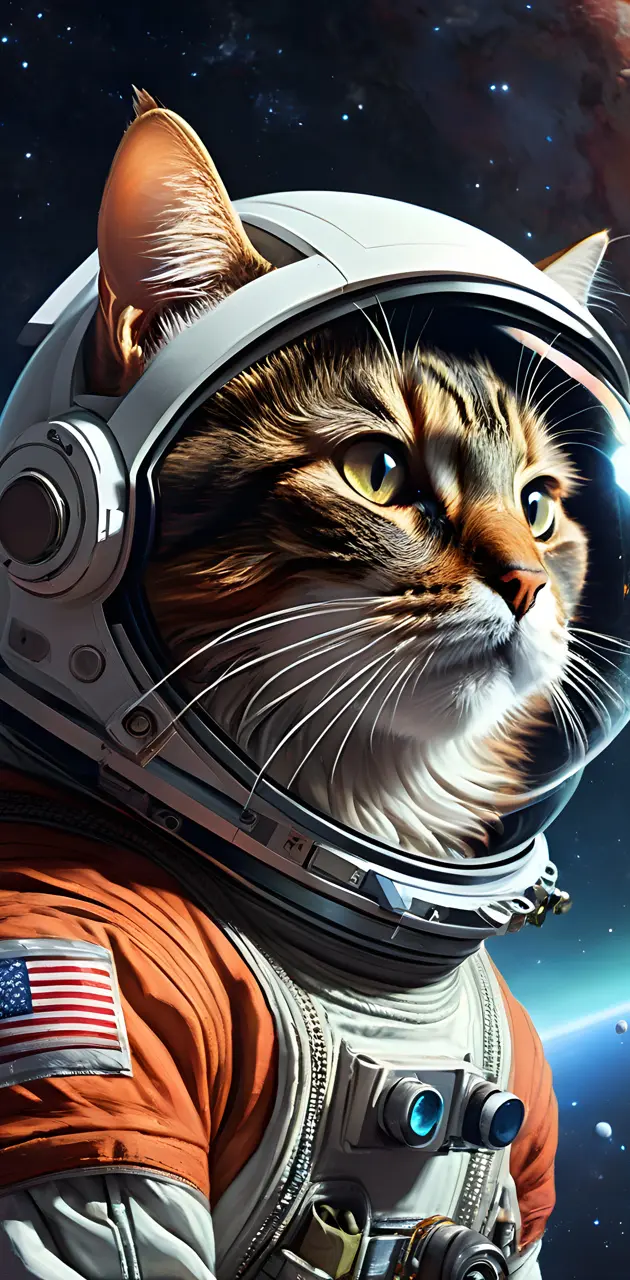 cat in space