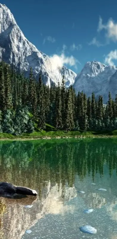 Snow Mountain Lake