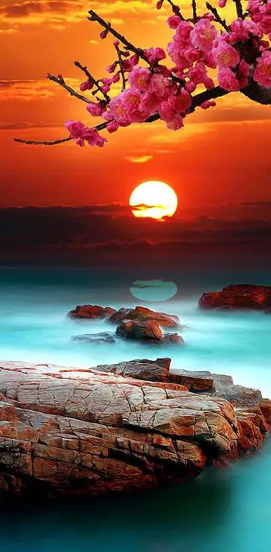 Amazing Sea Sunset