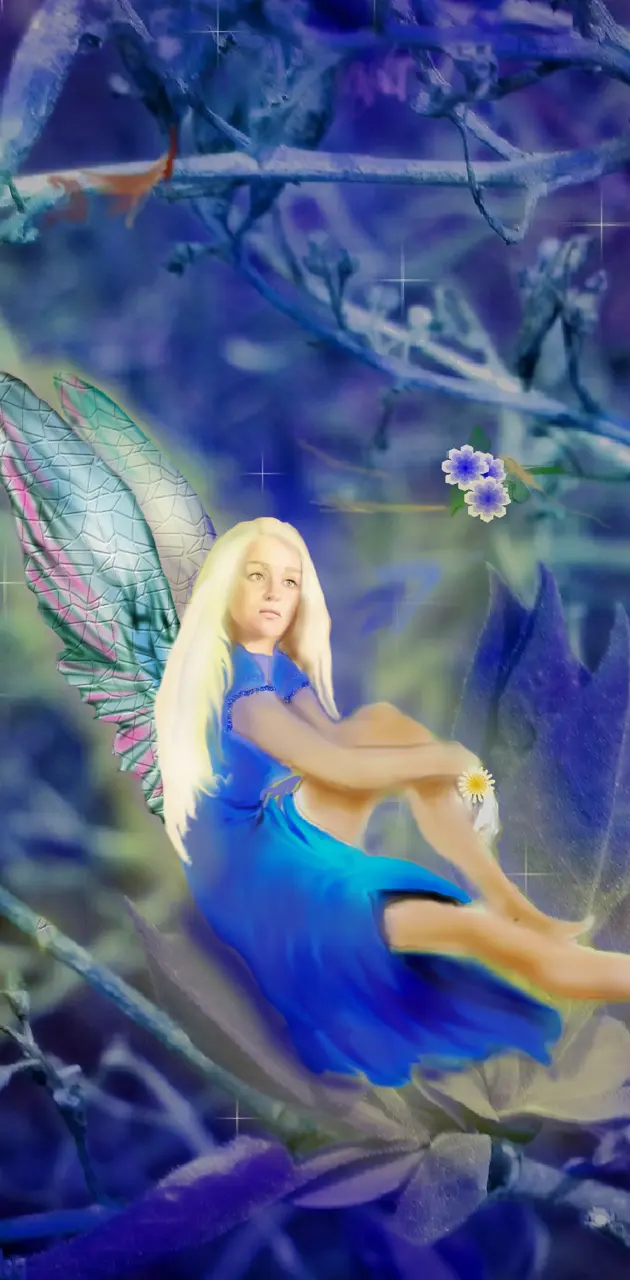 Fairy in tree 5