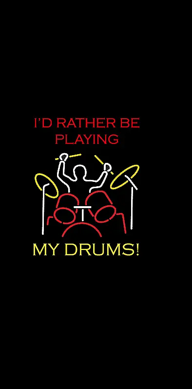 Id Rather Be Drummin