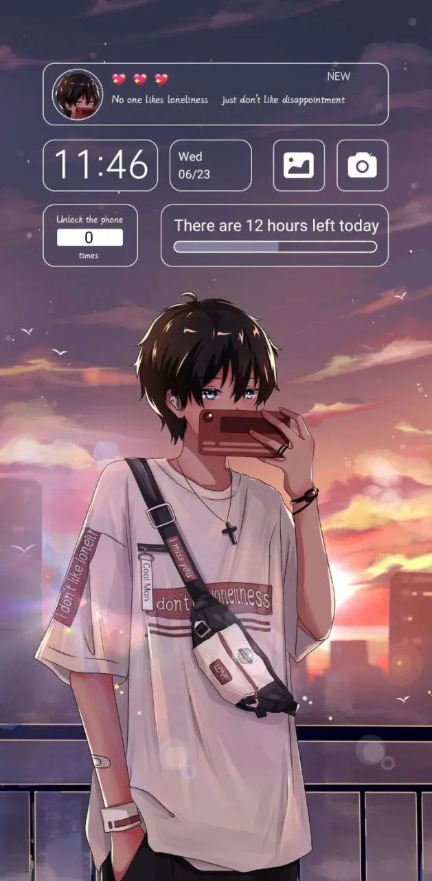 Anime phone boy wallpaper by Aralc_64 - Download on ZEDGE™
