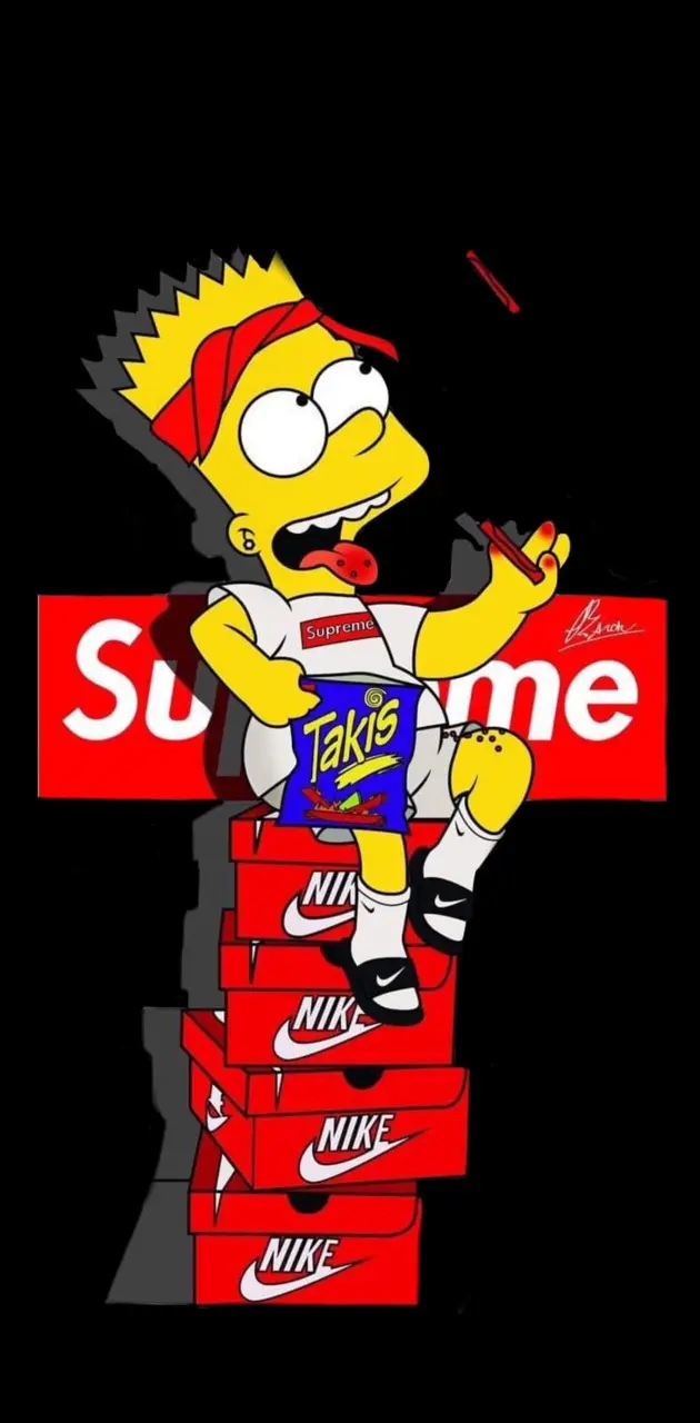 Bart Simpson takis